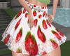 AM*! STRAWBERRIES SKIRT
