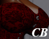 Rd/Blk Lace Top F