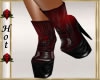 ~H~Hots Frilly Shoes Red