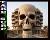 Skull, Hotel, Lodge, Art