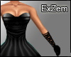 Exz-Black Dolka Dress