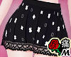 蝶 Black Lace Skirt v2