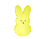 Giant Yellow peep rabbit