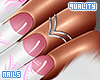q. Y2K Lipstick Nails XL