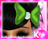 iK|Green Hair Bow