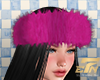 J | Fur Headband Pink