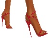 Hot & Sexy Red Lace Heel