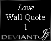 Love Wall Quote 1