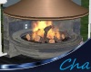 Cha`LH Porch Fireplace