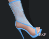 Laced Heels Blue