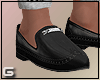 !G! Black loafers