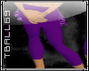 Purple Lace Leggins