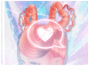 Cardi B Heart Orange