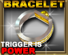 Gold Trigger Bracelet