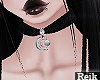 ᴿ choker goth moon