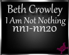 !M!Beth Crowley Not Nthn