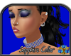 Sapphire Slave Collar