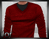 *JJ* Red Sweater