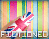 F' British Flag Nails