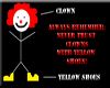 Funny Clown Sticker