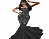 SS Black Fantasy Gown