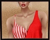 〆 Red Wrap Dress