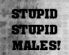 stupid males