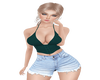 Deep Greenish Corset