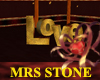 *MS* Love sign n/p gold
