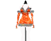Santa Baby Orange Dress