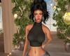 [A*] CropTop Black