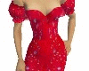 (B4) Red2 Adrienne dress