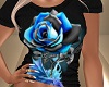 BLUE ROSE TEE BY BD