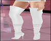 Long White Boots