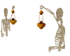 halloween lantern skelet