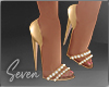 !7 Gold Shimmer Shoes