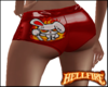 Red Hot Bunny Shorts