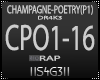 !S! CHAMPAGNEPOETRY(P1)