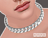 Diamond Choker | Silver