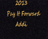 ES Pay it forward 2013