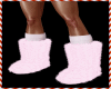 Light Pink Fluffy Boots
