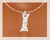 [DF] I silver necklace