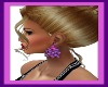 Pink & Purple earrings