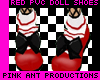 (PA) Red&Black DollShoes