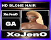 HD BLONE HAIR