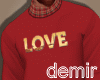 [D] Brook red sweater