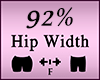 Hip Butt Scaler 92%