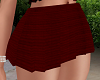 Burgandy Mini Skirt