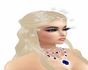 saphire diamond necklace