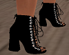 BLack Laced Up Boots